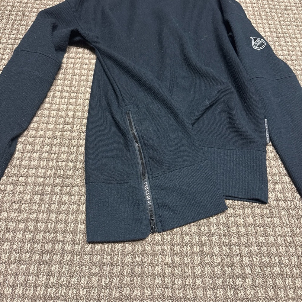 Levelwear Verve Black Mock Turtleneck Sweater with side zip sz S - Picture 5 of 6